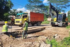 Kembali Rusak, Gorong-Gorong Jalan Talang Siku Keluang Diperbaiki HK