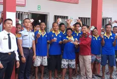 WBP Diberikan Perlengakapan Mandi oleh Lapas Narkotika Muara Beliti 