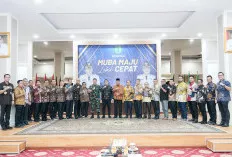 Bupati  H M Toha Sambut Kunker Anggota DPR RI Yudha Novanza Utama ke Muba