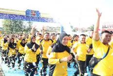 Sumsel Bhayangkara Run 2026 Siapkan Hadiah Rp367 Juta, Doorprize Mobil hingga 10 Motor