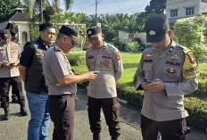 Polsek Sanga Desa Gelar Tes Urine dan Cek HP Anggota