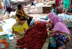 Penjual Rambutan Mulai Bermunculan 