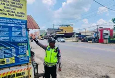 Jalintim Macet! Begini Cara Polres Banyuasin Memudahkan Pemudik Agar Tidak Terjebak Macet