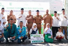 Sinergi dengan Pemkab Muba, Baznas Muba Salurkan Beasiswa Pendidikan untuk 236 Siswa di Sekayu