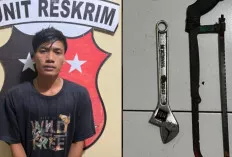  Buron 2 Tahun, Pencuri Besi Tower Telkom di Baturaja Barat Dibekuk Polisi