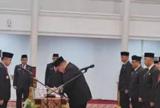 Penyegaran Organisasi, Pj Gubernur Sumsel Agus Fatoni Lantik Pejabat Eselon II 