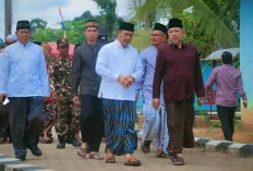 Wabup Muba Hadiri Maulid Nabi dan Haflah Ponpes Riyadhul Iman di Lawang Wetan