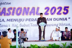 Bupati Toha Ajak Santri Muba Kuasai Teknologi dan Ilmu Pengetahuan di Era Digital