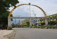 Gapura Selamat Datang Prabumulih Menuai Polemik, Pemkot Tolak Hasil Pembangunan