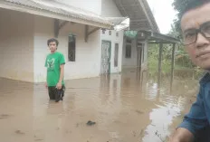 Sebagian Kota Baturaja Terendam Banjir, BPBD OKU Terus Memantau Perkembangan Air 