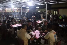 HUT Bhayangkara Ke-78, Polres Muara Enim Gelar Lomba Gaplek 