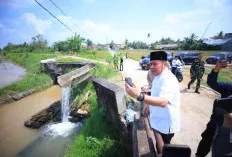 Herman Deru Perintahkan Perbaikan Irigasi Mendesak Demi Ketahanan Pangan OKU Timur