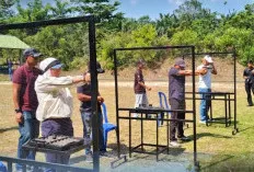 Forkopimda Prabumulih Perkuat Sinergi Lewat Latihan Menembak Bersama