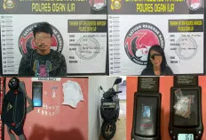 Satres Narkoba Polres OI Ringkus Dua Pengedar, Amankan Sabu dan Ekstasi di Kafe