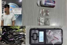 Sembunyikan Sabu di Botol Permen, Pengedar Narkoba di Keluang Berhasil Diringkus 