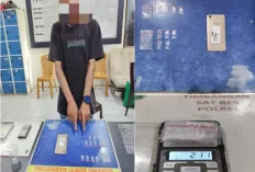 Satresnarkoba Polres MUBA Bekuk Pengedar Sabu yang Kabur di Perumahan Beca, Barang Bukti Dibuang ke Tanah