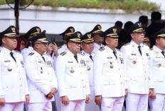 Hadiri Peringatan Hari Otonomi Daerah ke XXVII, Ini Kata Pj Bupati Muba H Sandi Fahlepi 