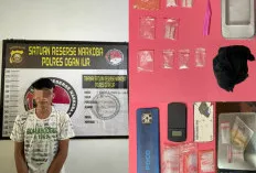 Polisi Tangkap Pemuda Pengedar Sabu di Ogan Ilir, Tersangka Ternyata Tulang Punggung Keluarga