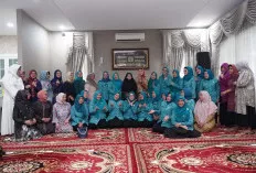 Pj Ketua TP PKK Sumsel Melza Elen Setiadi Gelar Pengajian Perpisahan Dengan Pengurus PKK dan DWP Sumsel