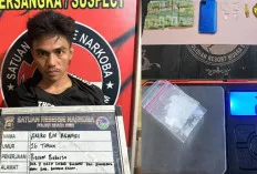 Oknum Mahasiswa di Muara Enim Ditangkap Polisi Saat Edarkan Sabu di Pondok Desa Lubuk Raman