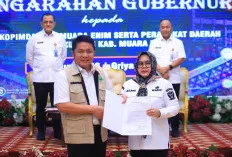 Bupati Edison Tersangka KPK, Herman Deru Tunjuk Sumarni Pimpin Bumi Serasan Sekundang
