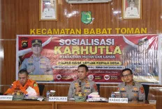 Kapolres Muba Minta Kepala Desa Tingkatkan Kewaspadaan Karhutla, Deteksi Dini Jadi Prioritas