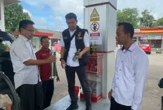 Polres Ogan Ilir Periksa SPBU untuk Pastikan Ketersediaan BBM Jelang Mudik Lebaran  