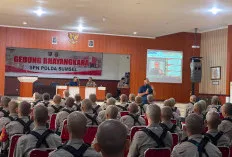 Satgaswil Densus 88 AT Polda Sumsel Bekali 131 Calon Bintara Pemahaman Pencegahan IRET