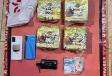 Polda Sumsel Gagalkan Penyelundupan 4,2 Kg Sabu di Lintas Sumatera, Dua Kurir Dibekuk