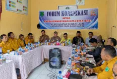 Penguatan Sinergi: Desa Bukit Jaya Jadi Tuan Rumah Pertemuan Rutin Forum Komunikasi BPD Sungai Lilin   