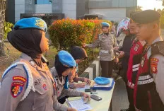  Tujuh Anggota Polisi Terjaring Razia Disiplin Internal di Polda Sumsel