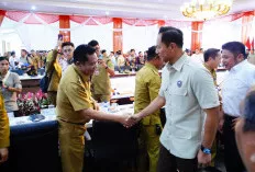Dorong Pembangunan Merata, Bupati Muba HM Toha Ikuti Rakor Infrastruktur Sumsel