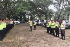 PJ Kades Paldas Dilantik, Polres Banyuasin Turunkan Personil 
