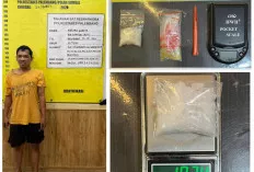 Tak Sempat Buang Barang Bukti, Pengedar Sabu di Seberang Ulu Diringkus Polisi