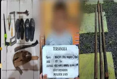 Polsek Lais Amankan Pelaku Curat di Cluster PT Medco, Satu Rekan Pelaku Masih Buron