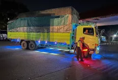 Amankan Jalur Lintas Palembang, 80 Truk Sumbu Tiga Dihentikan dalam Operasi KRYD