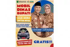 Viral! Mobil Dinas Bupati Muba Pelat No 01 Bisa Dipakai untuk Pengantin, Warga Bisa Telpon Langsung  