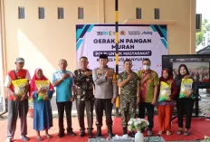Tekan Harga Pangan, Polres Muba Gelar Gerakan Pangan Murah Polri Serentak