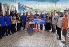 Dinsos Muba Salurkan Bantuan untuk Korban Kebakaran di Teluk Kijing II