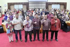 Rumuskan Strategi Pengendalian Inflasi 2025, Sekda Edward Candra Buka Rakor dan Capacity Building TPID se-Sums