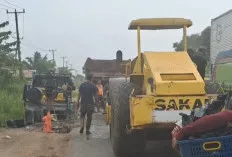 Dijuluki Jalan Keramat, Jalintim di Pinang Banjar Mulai Diaspal