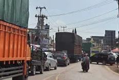 Jalintim Palembang – Jambi Tersendat, Aktifitas Pasar Sungai Lilin Ramai Jelang Iduladha 