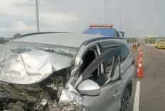Mobil Kepala BNN OKI Terlibat Lakalantas di Tol Kayuagung – Palembang, Begini Kondisinya 