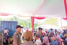 Hanya Rp 65 Ribu Per Paket, Kejari Kabupaten OKI Gelar Pasar Murah 