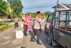 Polsek Prabumulih Barat Berbagi Kebahagian di Bulan Ramadan 1446 Hijriah 