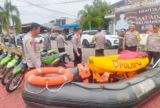 Jelang Natal dan Tahun Baru, Polres Antisipasi Bencana Alam, Ini Peralatannya 