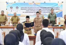 19 Orang PPPK Hasil Optimalisasi Formasi Tahun 2022 Diambil Sumpah 