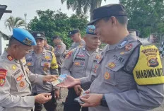 Lagi! Propam Polres Banyuasin Periksa Hp Personel, Cegah Judi Online