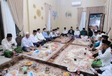 Bupati Muba Hadiri Tahlilan Malam ke-7 Wafatnya Istri Wakil Bupati