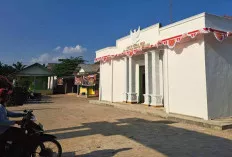 Wow Keren, Jelang HUT RI Ke-79 Penampilan Kantor Kades Bumi Kencana Makin Gagah 
